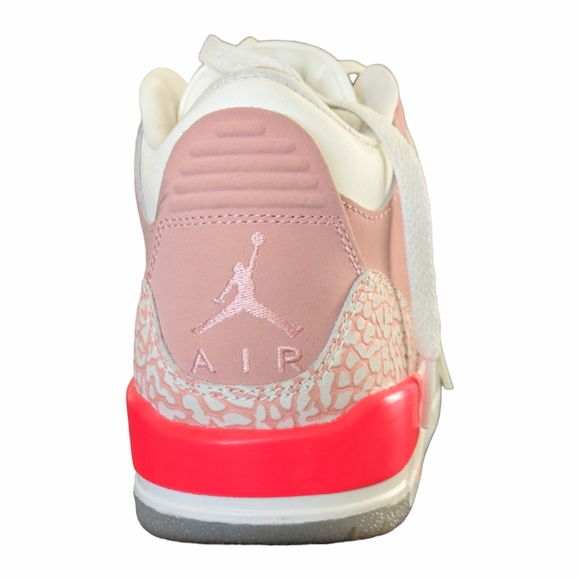 Nike Jordan 3 Retro Rust Pink CK9246-600 Women 6.5US w/ Box Tags Extra Laces - Picture 6 of 15